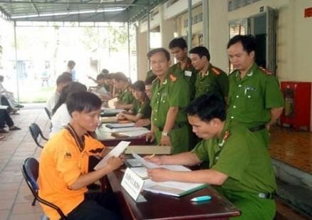Dự thi vào khối trường công an bắt buộc phải qua sơ tuyển. Ảnh minh họa: dantri