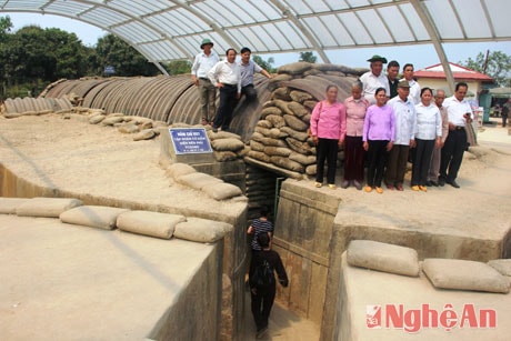 Hầm tướng Đờ Cát trở thành nơi tham quan yêu thích của nhiều du khách