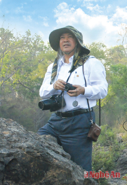 Nhà báo, nghệ sỹ nhiếp ảnh Trần Duy Ngoãn.