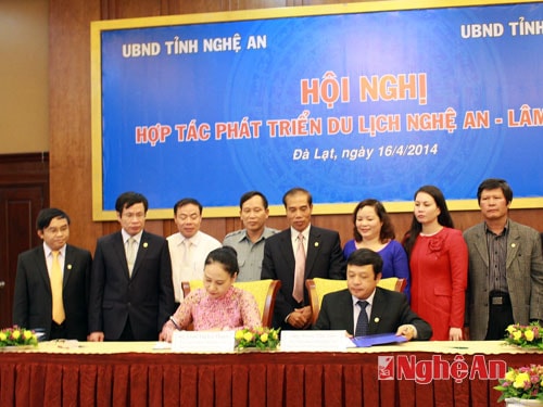 Biên bản hợp tác với 6 nội dung đã được ký kết tại hội nghị.