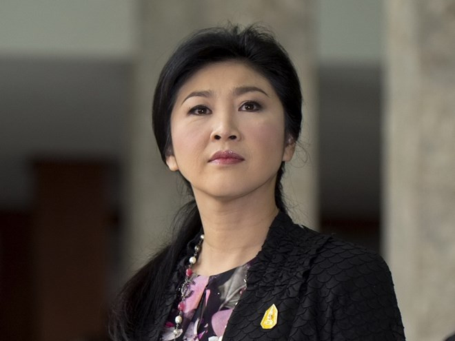 Bà Yingluck đề nghị lùi thời hạn điều trần 15 ngày để chuẩn bị bằng chứng. (Ảnh: AFP/TTXVN)