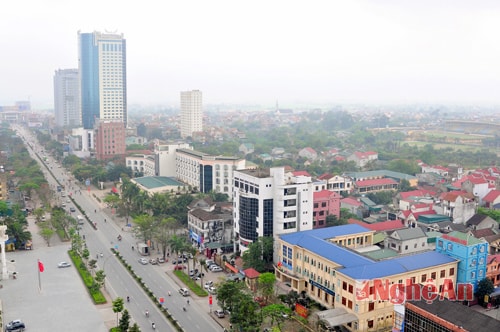 Phố Quang Trung, Thành phố Vinh.