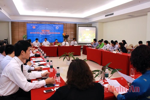 Quang cảnh hội nghị