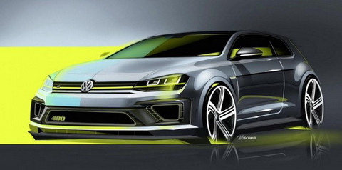 Xe ý tưởng Volkswagen Golf R 400