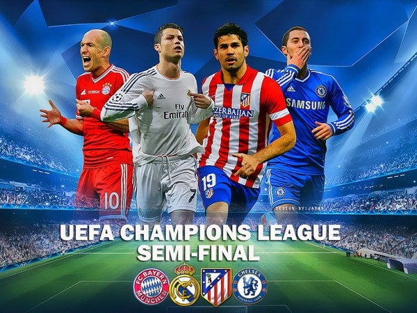 Lượt đi bán kết Champions League sẽ diễn ra tại Madrid. (Nguồn: http://jafarjeef.deviantart.com)