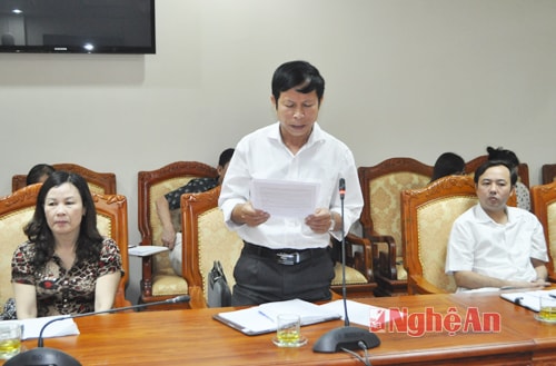 Đại diện Hội Nông dân Nghi Lộc phản ánh ý kiến tâm tư, nguyện vọng của nông dân đến Quốc hội