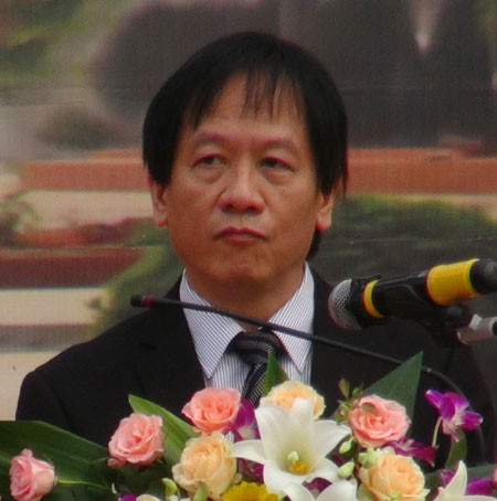 Ông Võ Hồng Nam, con trai của Đại tướng Võ Nguyên Giáp phát biểu ý kiến