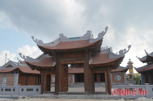 chùa trên đảio