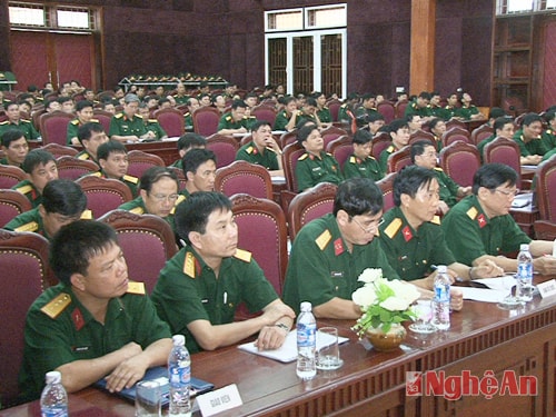 Các đại biểu tham gia tạp huấn