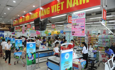 Hàng Việt ngày càng có nhiều triển vọng tại thị trường trong nước   (Nguồn: hanoimoi.com.vn)