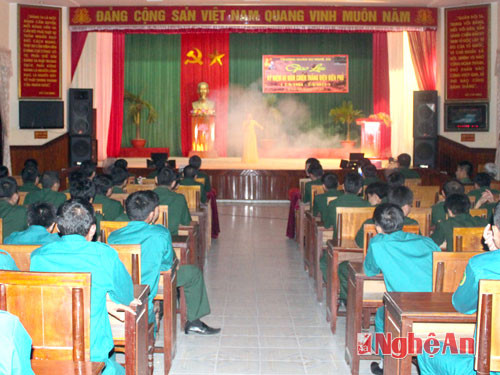 Quang cảnh đêm giao lưu