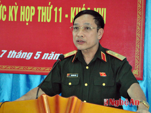 Đại biểu Trần Hữu Tuất thông báo dự kiến nội dung chương trình kỳ họp thứ 7, Quốc hội khóa XIII.