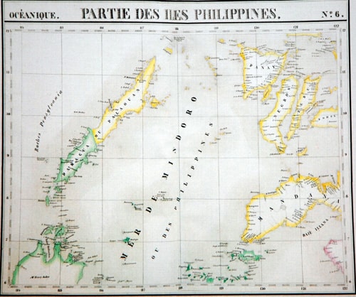 Ảnh chụp từ Bộ ATLAS thế giới, BRUXELLES - 1827, quyền 2.