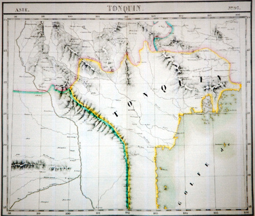 Ảnh chụp từ Bộ ATLAS thế giới, BRUXELLES - 1827, quyền 2.