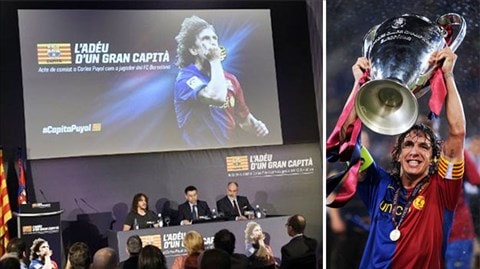 Puyol chia tay Barca chấm dứt quãng thời gian 15 năm gắn bó