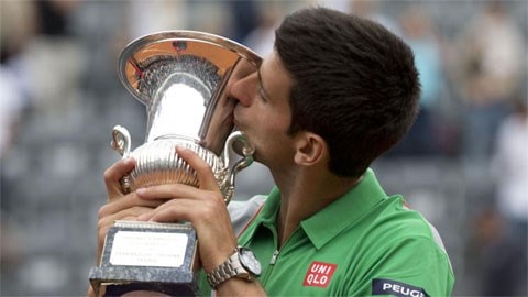 Navak Djokovic xuất sắc đăng quang tại Italian Open