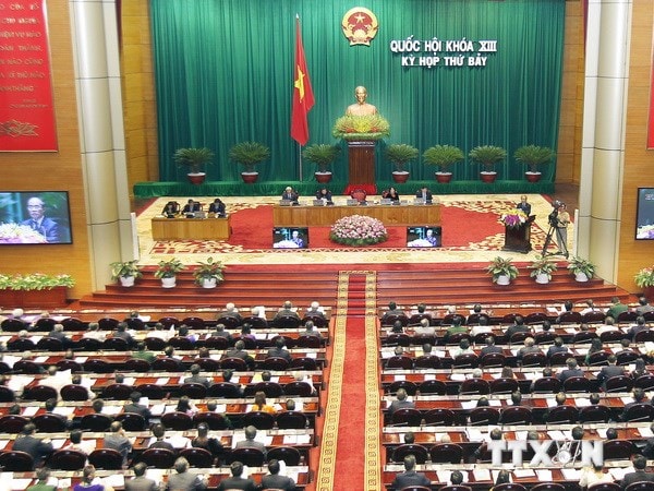 Toàn cảnh khai mạc kỳ họp . Ảnh: TTXVN