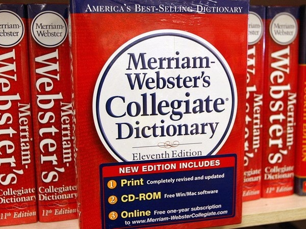 Từ điển Merriam-Webster nổi tiếng của Mỹ. (Nguồn: parade.condenast.com)