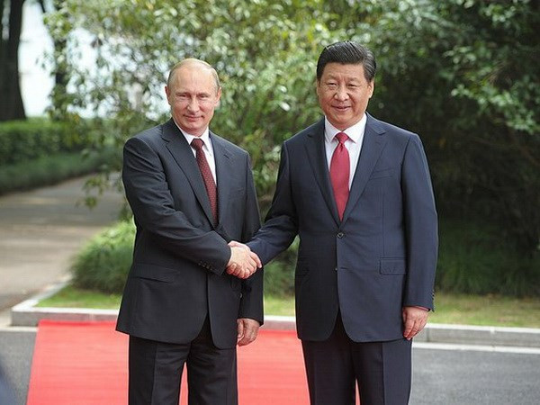 ổng thống Nga Putin và Chủ tịch Trung Quốc Tập Cận Bình. (Nguồn: kremlin.ru)