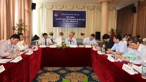 Quang cảnh Hội nghị BCH VFF lần thứ 2 - Khóa VII - Ảnh: Đức Cường