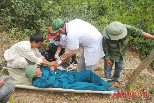 Sơ cứu người bị thương ngay tại chỗ
