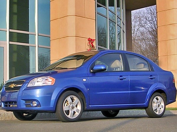 Dòng xe Chevrolet Aveo của GM. (Nguồn: Autoblog)