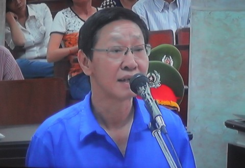 Bị cáo Trịnh Kim Quang: 