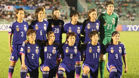 Nhật Bản là đội đầu tiên giành quyền vào chơi trận chung kết. Ảnh: Đức Cường