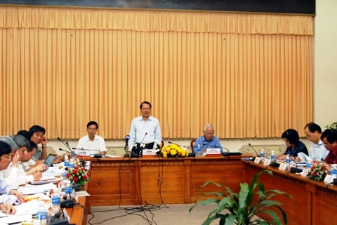Quang cảnh buổi làm việc