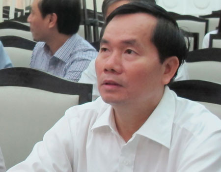 Tân Tổng cục trưởng Đường bộ Nguyễn Văn Huyện. Ảnh: Đoàn Loan.