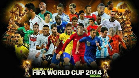 World Cup 2014 - nơi hội tụ của các ngôi sao sáng giá nhất