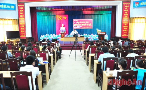 Toàn cảnh buổi nói chuyện