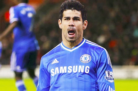 Costa đã là cầu thủ của Chelsea. 