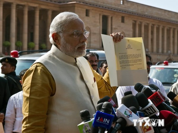 Tân Thủ tướng Ấn Độ Narendra Modi. (Nguồn: AFP/TTXVN)