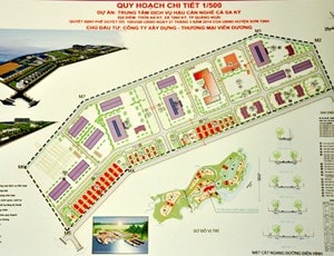 Quy hoạch Trung tâm dịch vụ hậu cần nghề cá Sa Kỳ