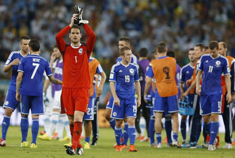 Chỉ Bosnia là tân binh tại World Cup 2014.