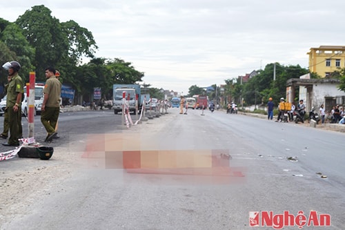 Hiện trường vụ tai nạn