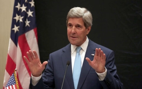 Ngoại trưởng Mỹ John Kerry (Ảnh Reuters)