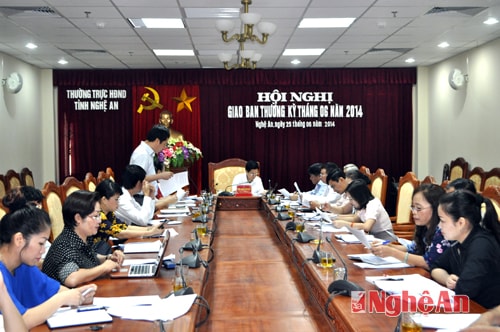 Quang cảnh hội nghị