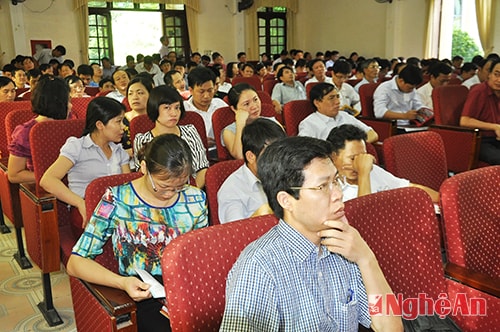 Các đại biểu và khách mời tham dự chương trình