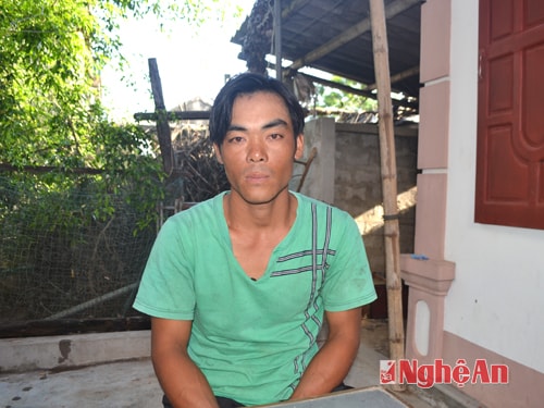 Anh Trần Văn Sơn, con trai ông Xuân cùng đi trên tàu hôm đó.