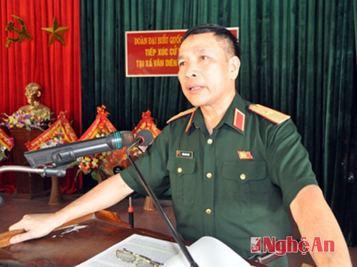 Đại biểu Trần Hữu Tuất thông báo kết quả kỳ họp thứ 7, Quốc hội khóa XIII.