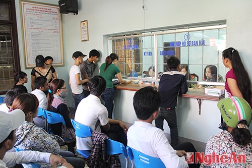 Giải quyết thủ tục cấp hộ chiếu ở Công an tỉnh.