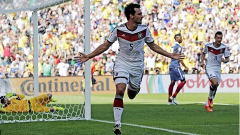 Hummels ghi bàn thắng duy nhất của trận đấu