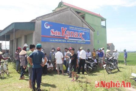 Hiện trường nơi phát hiện xác chết bất thường