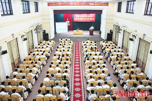 Toàn cảnh hội nghị