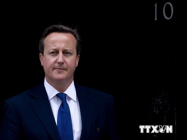 Thủ tướng Anh David Cameron. (Nguồn: AFP/TTXVN)
