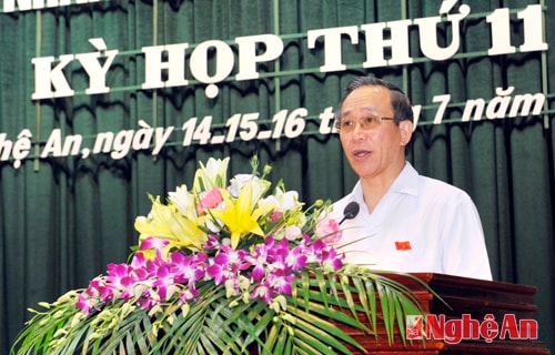 Huy động mọi nguồn lực, thực hiện hiệu quả các nghị quyết HĐND tỉnh thông qua (*)  (Trích phát biểu Bế mạc kỳ họp của đồng chí Trần Hồng Châu –  Phó Bí thư Thường trực Tỉnh ủy, Chủ tịch HĐND tỉnh)