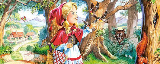 Có nhiều truyện của anh em nhà Grimm được thiếu nhi thế giới yêu thích cho tới tận hôm nay, chẳng hạn như Cô bé quàng khăn đỏ, Cô bé lọ lem, Hansel và Gretel, Nàng Bạch Tuyết và bảy chú lùn…