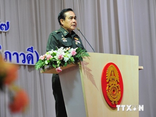 Tư lệnh Lục quân, Tướng Prayuth Chan-ocha. (Nguồn: THX/TTXVN)